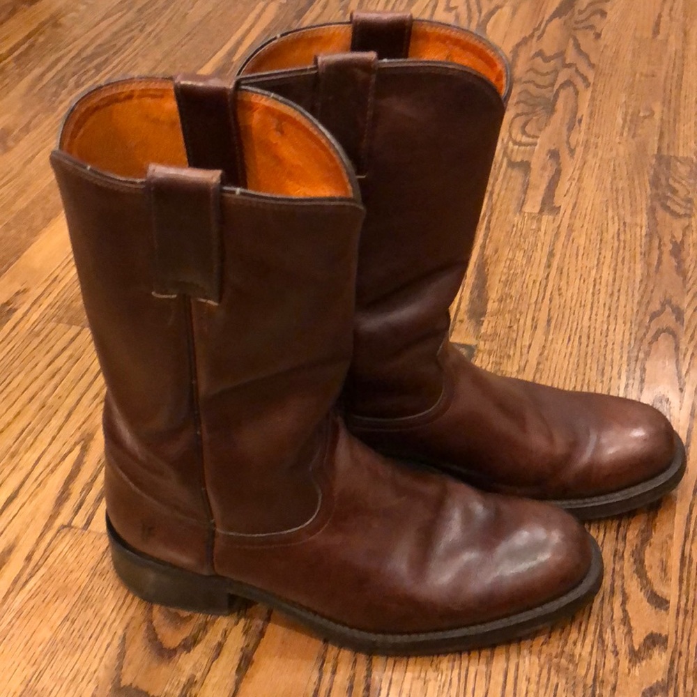 Mens FRYE leather boots